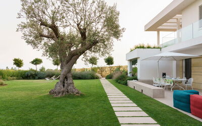 Splendida - Modica, Sicilia: Balkon / terras / patio, Buitenkanten, Buitenshuis, Herfst, Lente, Tuin, Zomer