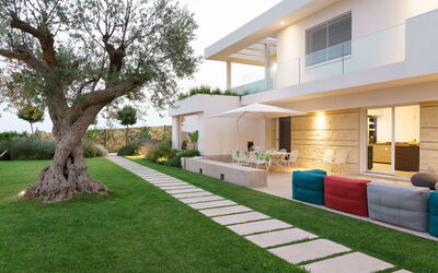 Splendida - Modica, Sicilia: Balkon / terras / patio, Buitenkanten, Buitenshuis, Herfst, Lente, Tuin, Zomer