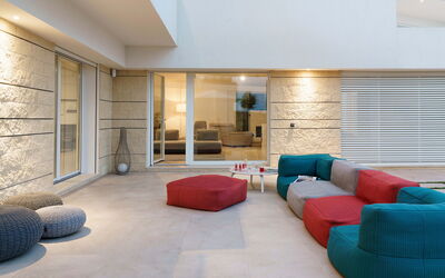 Splendida - Modica, Sicilia: Balkon / terras / patio, Buitenkanten, Buitenshuis, Herfst, Lente, Zomer