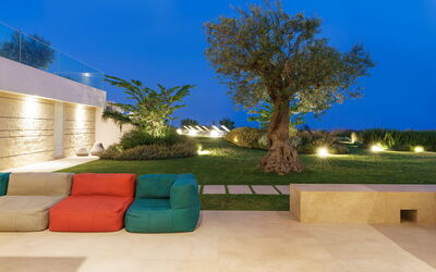 Splendida - Modica, Sicilia: Balkon / terras / patio, Buitenkanten, Buitenshuis, Herfst, Lente, Tuin, Zomer