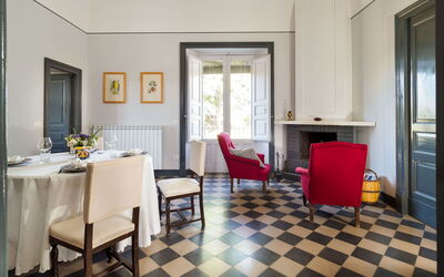 Villa Tranquilla - Randazzo, Sicilia: Automne, Été, Printemps, Salle à manger, Salon