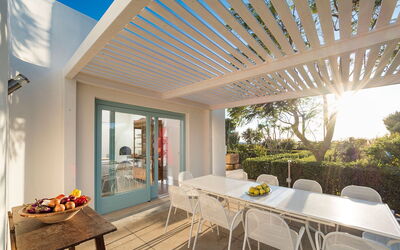 Villa Chiara - Paceco, Sicilia: Autumn, Balcony / Terrace / Patio, Building Exterior, Outdoor, Spring, Summer