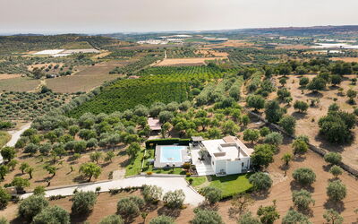 Casa Cortese - Noto, Sicilia: Autumn, Balcony / Terrace / Patio, Building Exterior, Garden, Outdoor, Pool, Spring, Summer