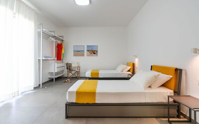 Villa le Palme - Noto, Sicilia: Herfst, Lente, slaapkamer, Zomer