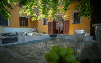 Villa Recanati, Val D'Orcia, Private Pool, Jacuzzi: Autunno, Caratteristiche, Estate, Esterni, Giardino, Idromassaggio, Primavera