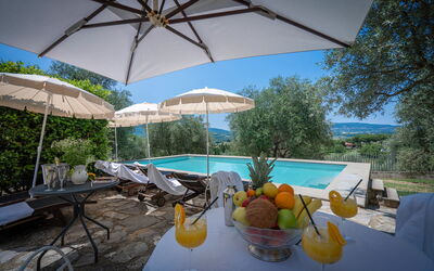 Villa Recanati, Val D'Orcia, Private Pool, Jacuzzi: Autunno, Caratteristiche, Estate, Esterni, Giardino, Piscina, Primavera