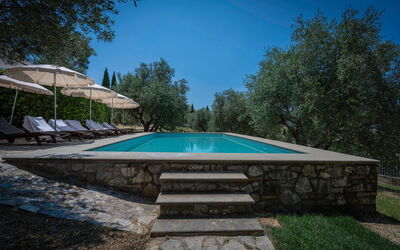 Villa Recanati, Val D'Orcia, Private Pool, Jacuzzi: Autunno, Estate, Piscina, Primavera