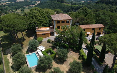 Villa Recanati, Val D'Orcia, Private Pool, Jacuzzi: Autunno, Caratteristiche, Estate, Esterni, Giardino, Piscina, Primavera