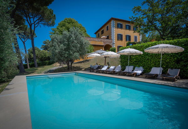 Villa Recanati, Val D'orcia, Private Pool, Jacuzzi: Autunno, Caratteristiche, Estate, Esterni, Giardino, Piscina, Primavera
