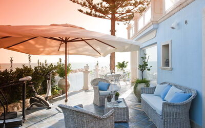 Villa Amena - Siracusa, Sicilia: Autumn, Balcony / Terrace / Patio, Building Exterior, Outdoor, Scenic View, Spring, Summer