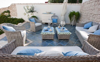 Villa Amena - Siracusa, Sicilia: Autumn, Balcony / Terrace / Patio, Building Exterior, Outdoor, Spring, Summer