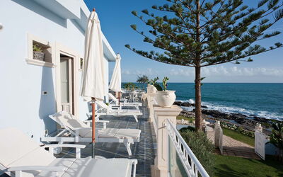 Villa Amena - Siracusa, Sicilia: Autumn, Balcony / Terrace / Patio, Building Exterior, Outdoor, Scenic View, Spring, Summer