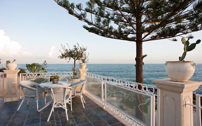 Villa Amena - Siracusa, Sicilia: Autumn, Balcony / Terrace / Patio, Building Exterior, Outdoor, Scenic View, Spring, Summer