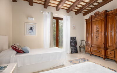 Villa Casale: slaapkamer
