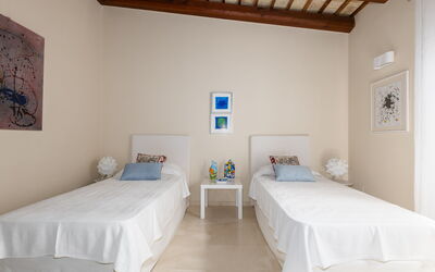 Villa Casale: slaapkamer