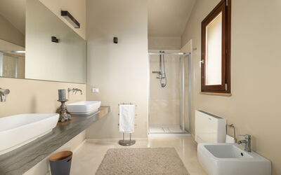 Villa Casale: Badkamer