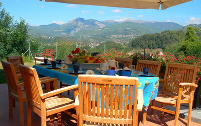 Villa Saida: all'aperto, Balcone / Terrazza / Patio