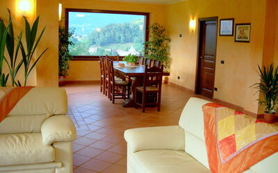 Villa Saida: Sala da pranzo