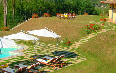 Villa Saida: all'aperto, Giardino