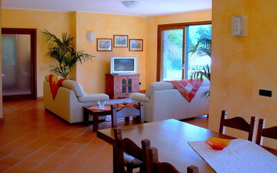 Villa Saida: Sala da pranzo, Soggiorno