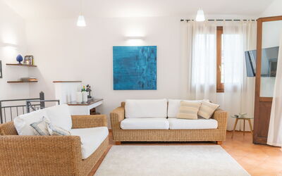 Villa Petra: Living Room