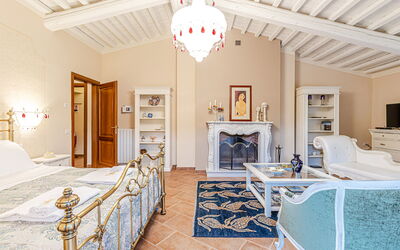Chateau la Siroque: slaapkamer