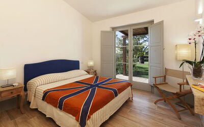 Villa Sant'Andrea: chambre à coucher
