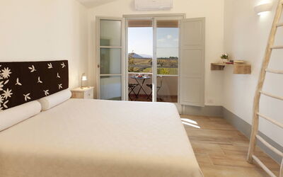 Villa Sant'Andrea: chambre à coucher