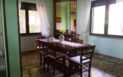 Franco House with Pool: Autumn, Dining Room, Spring, Summer