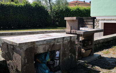 Franco House with Pool: Autumn, Building Exterior, Garden, Spring, Summer