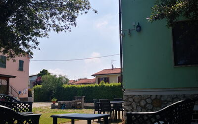 Franco House with Pool: Autumn, Building Exterior, Garden, Spring, Summer