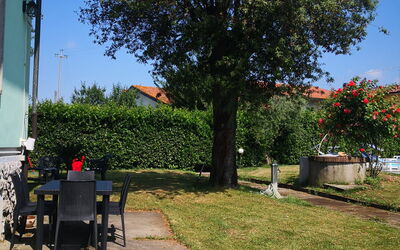 Franco House with Pool: Autumn, Building Exterior, Garden, Spring, Summer