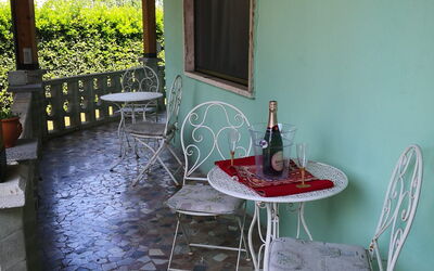 Franco House with Pool: Autumn, Building Exterior, Garden, Spring, Summer