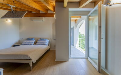 Casa del Marchese, Pool, Wifi, Castell' Arquato: Autunno, Camera da letto, Estate, Primavera