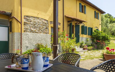 La Casa di Elda, Holiday Home with Pool, Uzzano, T: Herfst, Lente, Tuin, Zomer
