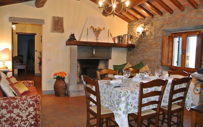 Casale della Torre: Salle à manger, Salon