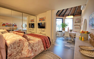 Villa Tagliaferri: slaapkamer