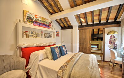 Villa Tagliaferri: slaapkamer