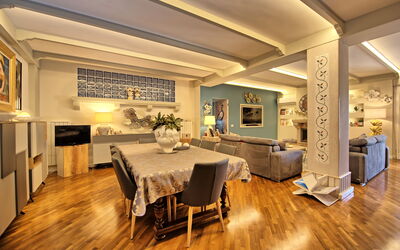Villa Tagliaferri: Lunchroom, Woonkamer