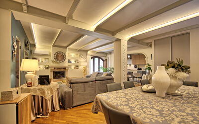Villa Tagliaferri: Lunchroom, Woonkamer