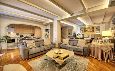 Villa Tagliaferri: Woonkamer