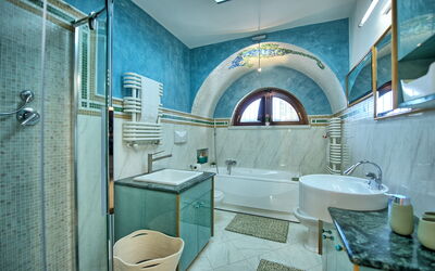 Villa Tagliaferri: Badkamer
