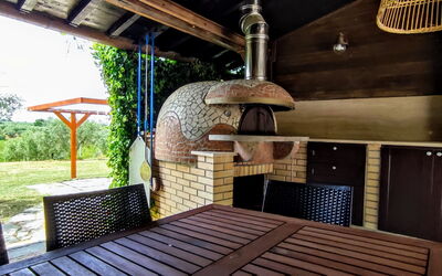 Villa Tagliaferri: Balkon / terras / patio, Tuin