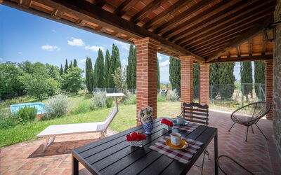 Vineyard'S Cottage with Pool, Ac, Wifi - Siena: Automne, Été, Jardin, Printemps