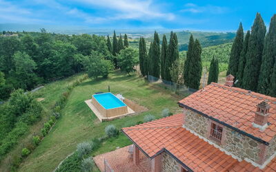 Vineyard'S Cottage with Pool, Ac, Wifi - Siena: Automne, Été, Jardin, Printemps
