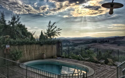 Casa le Crete: all'aperto, Esterni, Piscina, Vista Panoramica