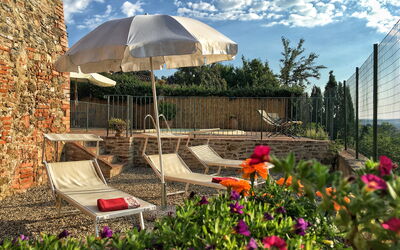 Casa le Crete: all'aperto, Balcone / Terrazza / Patio