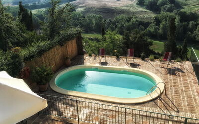 Casa le Crete: Piscina