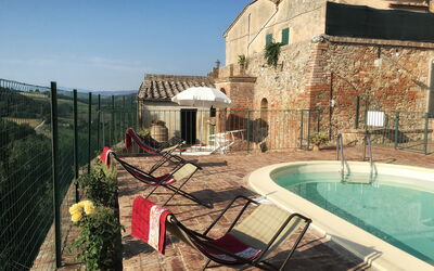 Casa le Crete: all'aperto, Esterni, Piscina