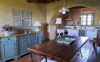 Villa San Giovanni: Cucina, Sala da pranzo